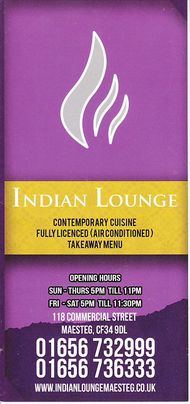 Indian lounge Maesteg
