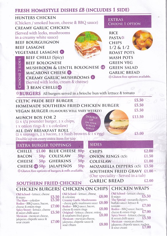 Taste of Home, takeaway and delivery menu Porthcawl